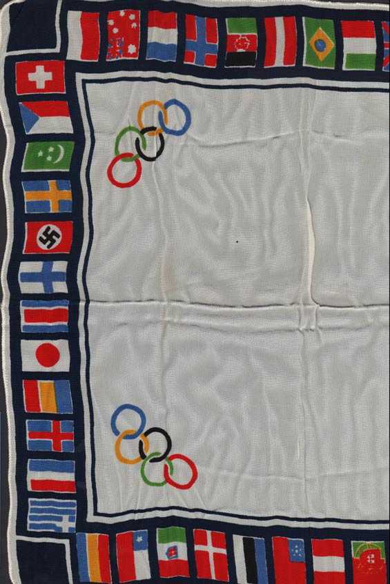 Olympic Games Souvenir Silk Pocket Square (Source: Baldwin)